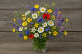 AI billede af bouquet