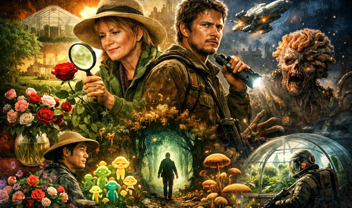 AI billede af fiktionsserier