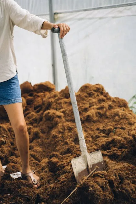 pexels.com foto af Anna Tarazevich: Greenhouse soil preparation